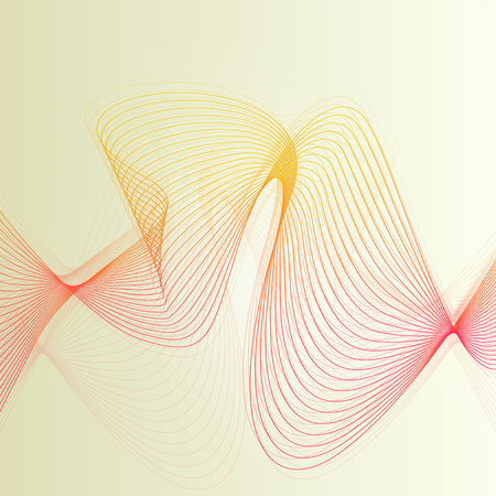 Abstract wave vintage retro lines background vector illustration motion conceptのイラスト素材