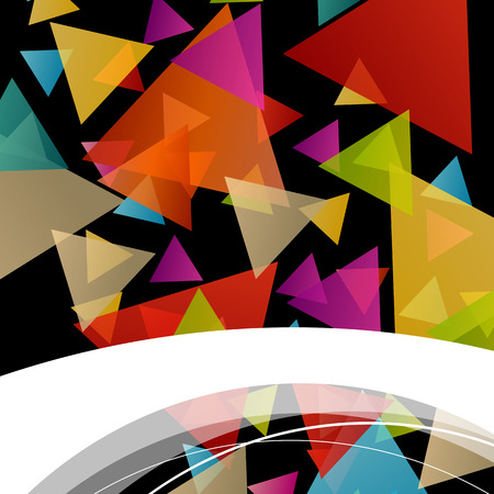 Colorful background vector abstractのイラスト素材