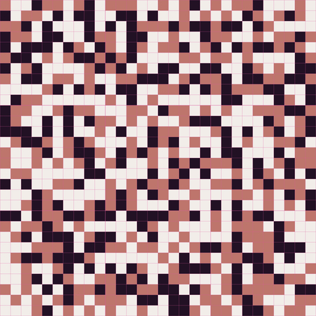 Abstract seamless background with square decoration. Vector illustration great for patterns, vintage design, and wallpaper.のイラスト素材