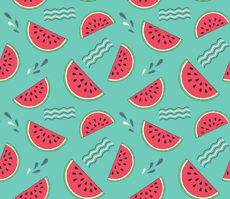 Watermelon seamless pattern
