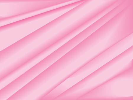 Pink silk texture. Satin, smooth textile abstract vector backgroundのイラスト素材