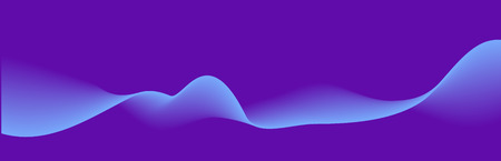 Modern violet background with gradient liquid flowing waveのイラスト素材