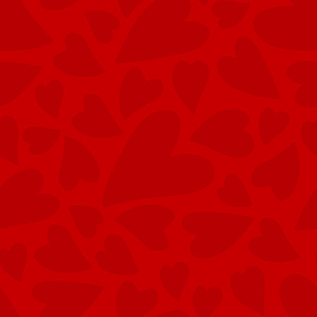 Seamless pattern with heartsの写真素材