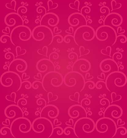 Abstract heart background in pinkのイラスト素材