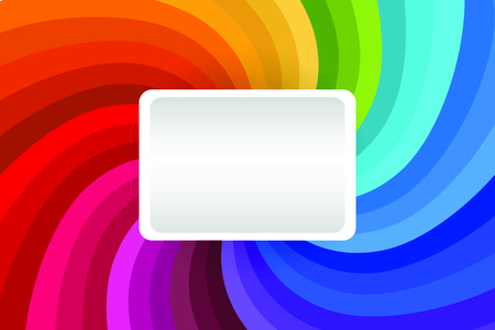 rainbow swirl backgroundのイラスト素材