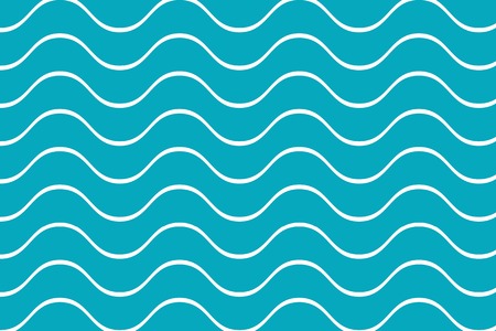 waves seamlessのイラスト素材