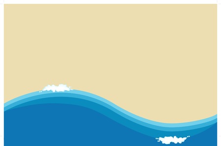 sea backgroundのイラスト素材