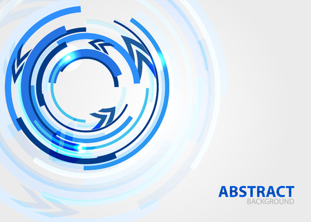 Lines in circle composition. Abstract backgroundのイラスト素材