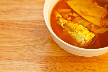 Yellow curry is Thailand native foodの写真素材