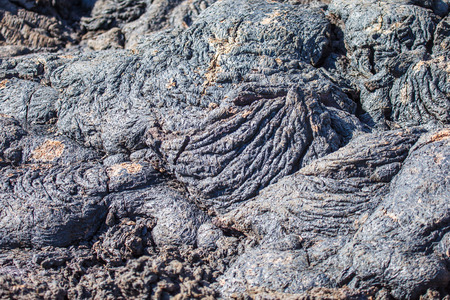 lava rock in galapagos islandの写真素材