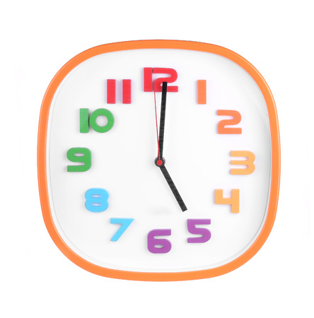 Clock 17:00の写真素材