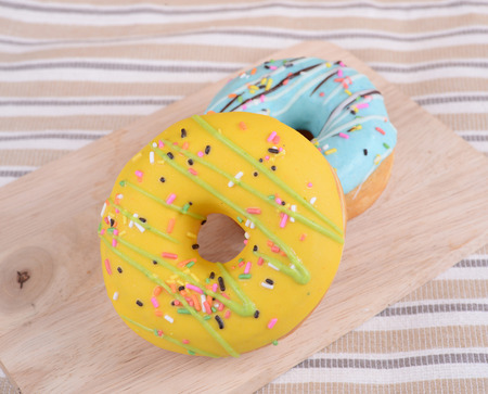 donut yellowの写真素材
