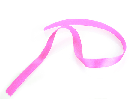 Pink ribbon bowの写真素材