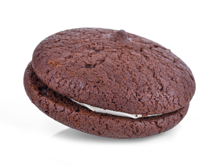 Chocolate isolated white backgroundの写真素材