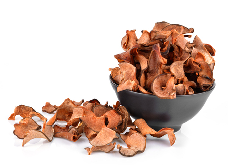 Garcinia Cambogia isolated on white backgroundの写真素材