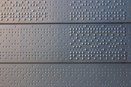 Gray metallic pimpled texture or background