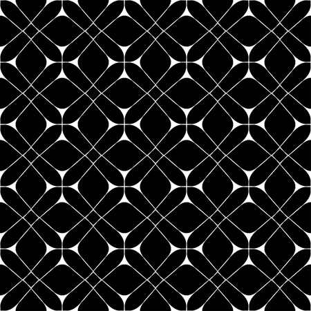 Star and square seamless pattern. Fashion graphic background design. Modern geometric stylish abstract texture. Monochrome template 4 prints, textiles, wrapping, wallpaper, website  illustrationのイラスト素材