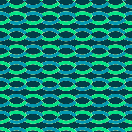 Wave geometric seamless pattern. Fashion graphic background design. Modern geometric stylish...