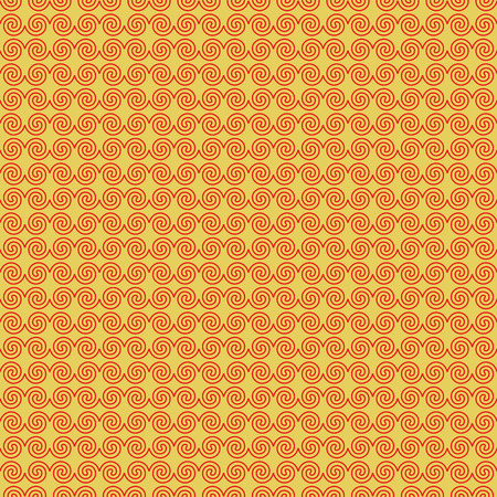 Wave geometric seamless pattern. Fashion graphic background design. Modern geometric stylish abstract texture. Colorful template 4 prints, textiles, wrapping,wallpaper, website etc VECTOR illustrationのイラスト素材