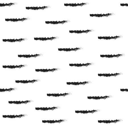 Line chaotic seamless pattern. Fashion graphic background design. Modern geometric stylish abstract texture. Monochrome template for prints, textiles, wrapping, wallpaper, websiteのイラスト素材