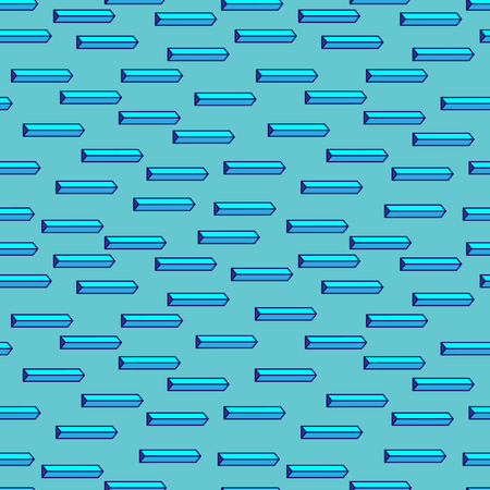 Rectangle chaotic seamless pattern. Fashion graphic background design. Modern geometric stylish abstract texture. Colorful template 4 prints, textiles, wrapping, wallpaper, websiteのイラスト素材