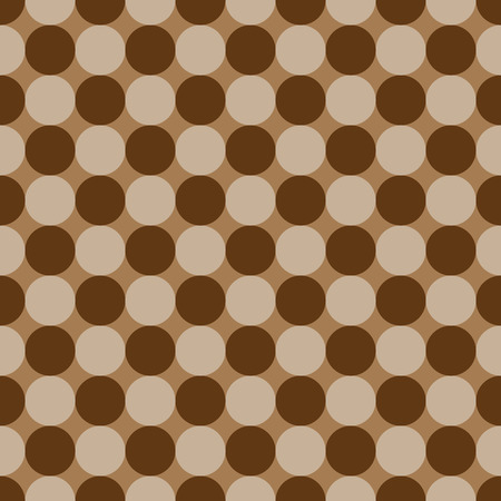 Polka dot geometric pattern.のイラスト素材