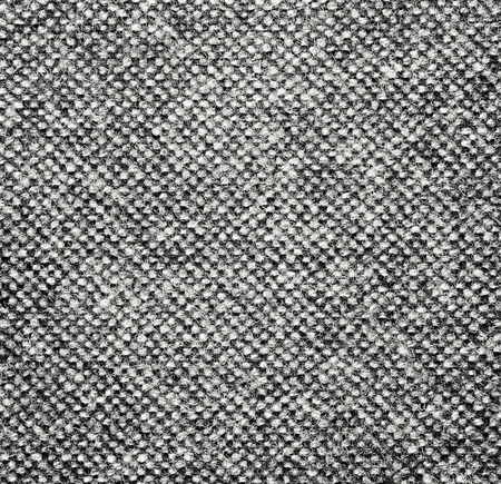 Black and white wool fabric texture for backgroundの写真素材