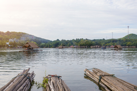 Huay Kra Ting reservoir at Loei, Thailandのeditorial素材