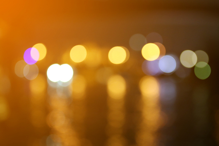 Abstract bokeh background. bokeh night lightsの写真素材