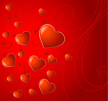 red valentineのイラスト素材