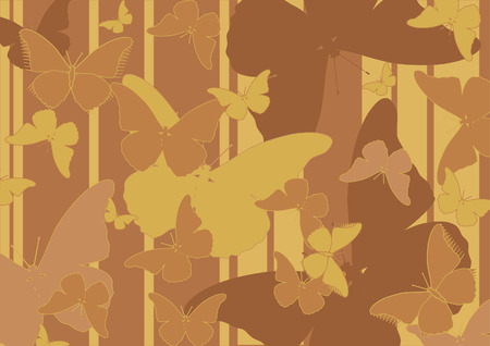 butterfly backgroundのイラスト素材