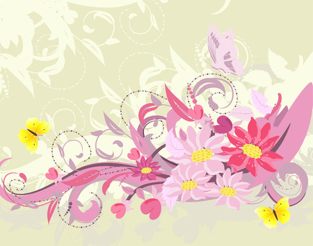 pink patternのイラスト素材