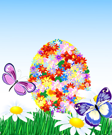 Easter eggのイラスト素材