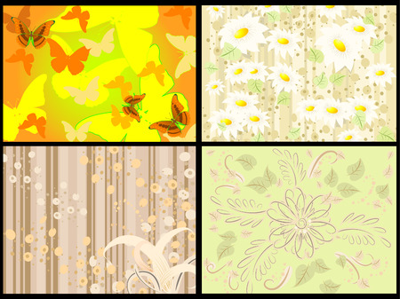 floral designのイラスト素材