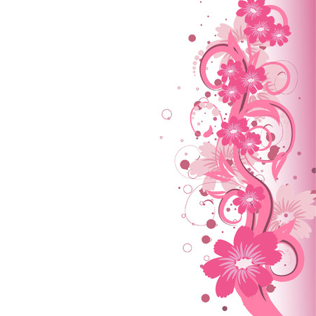 floral designのイラスト素材