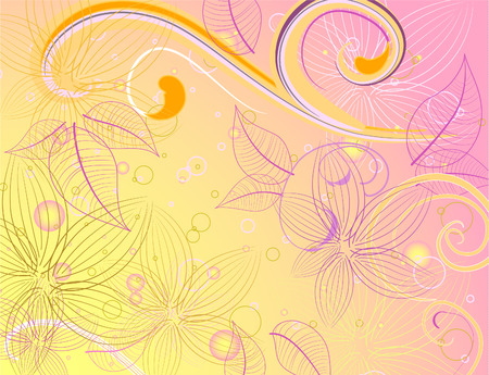 Flower backgroundのイラスト素材