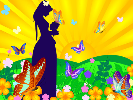 Aloneのイラスト素材