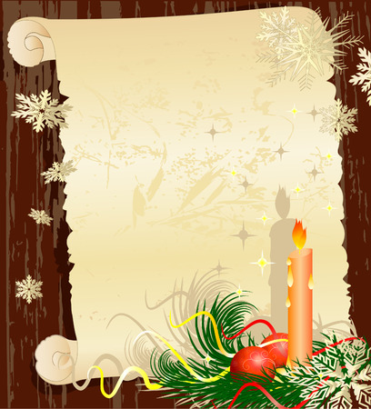 Christmas letter grungeのイラスト素材