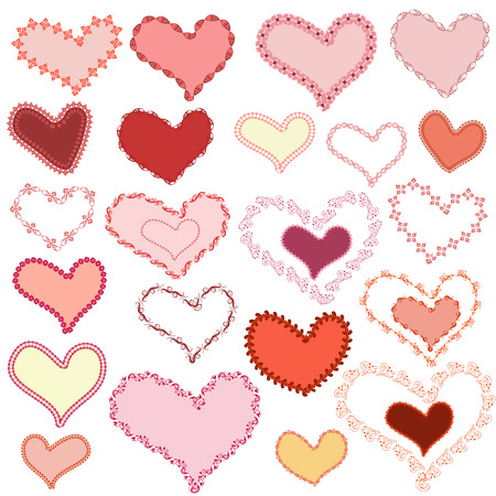 frame valentineのイラスト素材