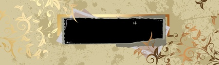 vintage grunge banner のイラスト素材