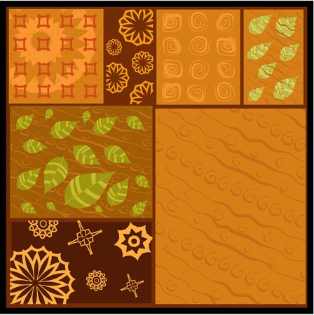 African abstract ornamentのイラスト素材