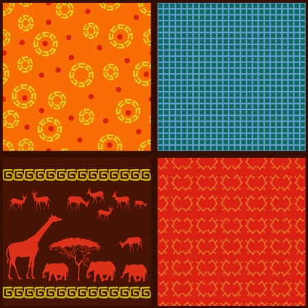 Set seamless textures for your designのイラスト素材