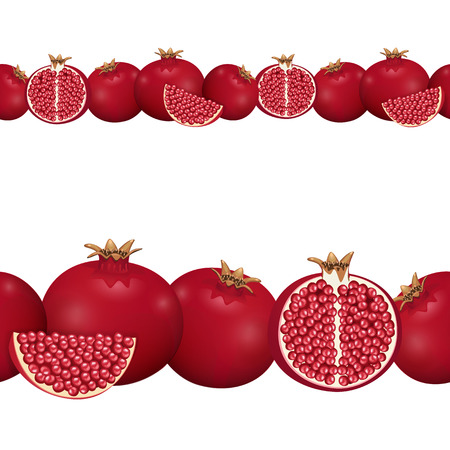 seamless border of pomegranate
のイラスト素材