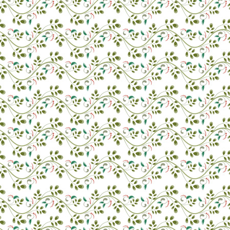 floral pattern seamless textureのイラスト素材