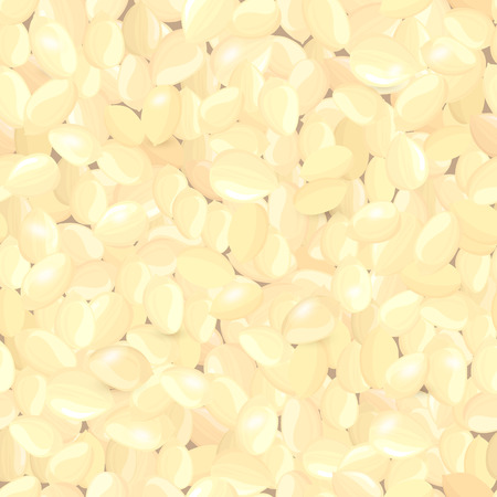 Seamless background with peanuts for your designのイラスト素材