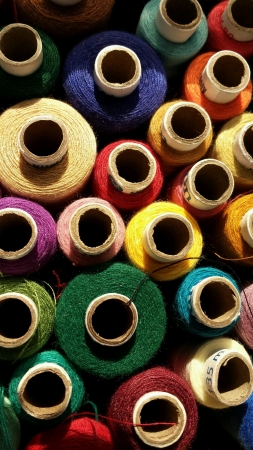 Colorful threads