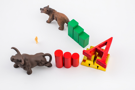 China stock market conceptの写真素材