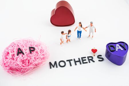Mother's Day Mother Love decorationの写真素材