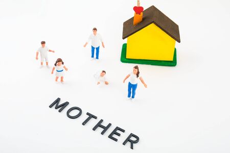 Mother's Day Mother Love decorationの写真素材