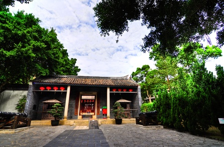 ancient chinese buildingのeditorial素材